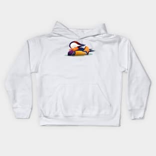 Mandarin duck Kids Hoodie